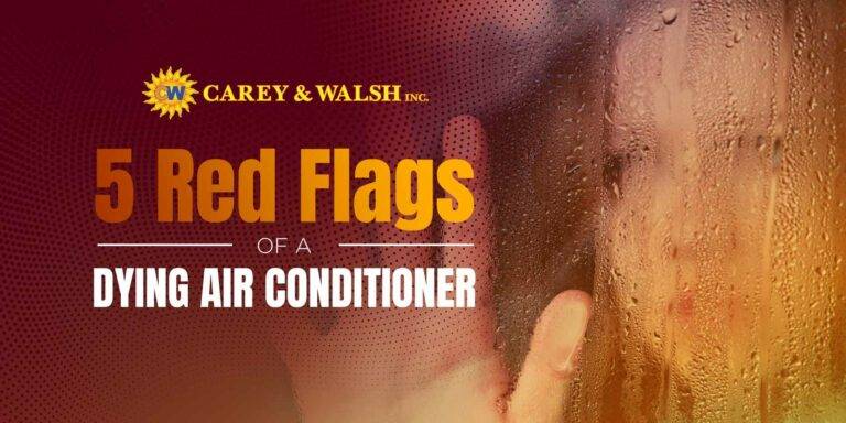 5 Red Flags of a Dying Air Conditioner