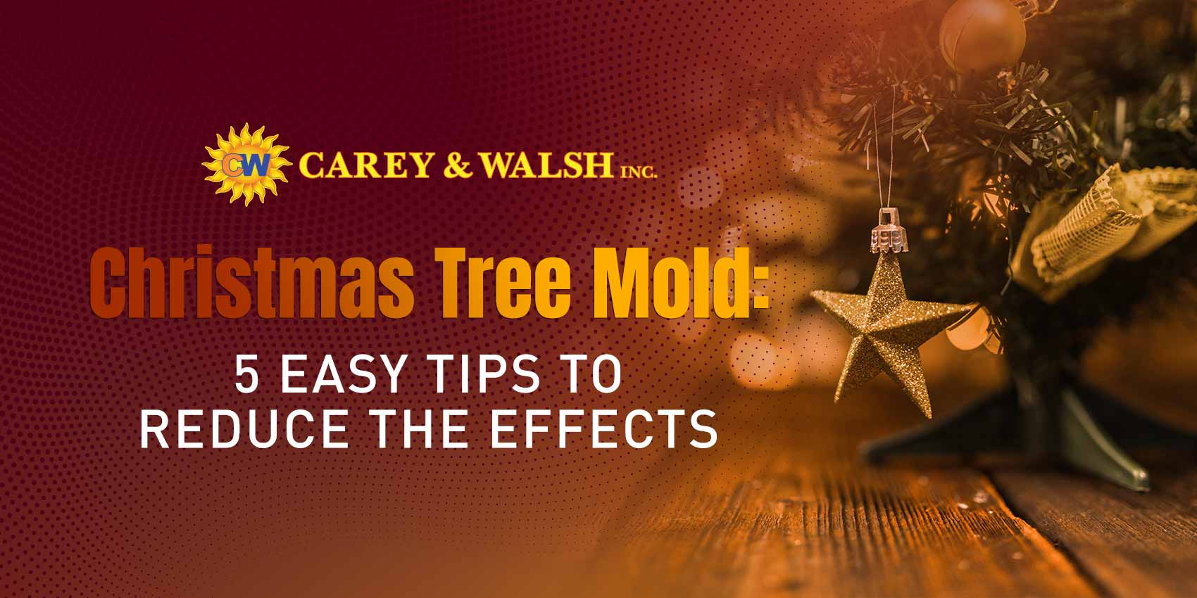 Christmas Tree Mold: 5 Easy Tips to Reduce the Effects