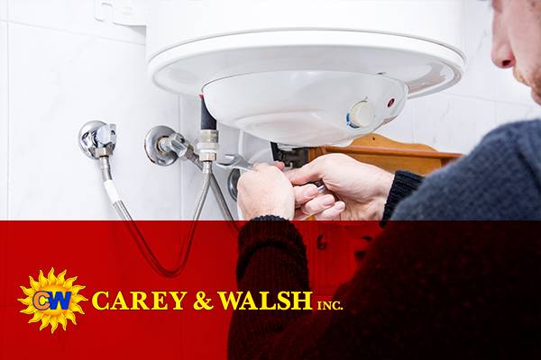 heater repair by carey&walsh technician