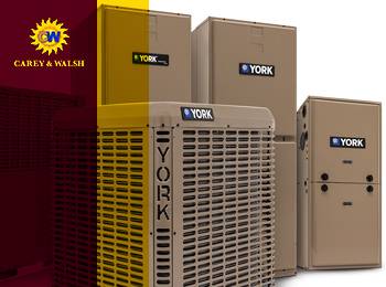 Heating and air conditioning products supplied and installed by Carey and Walsh in Westchester County, NY